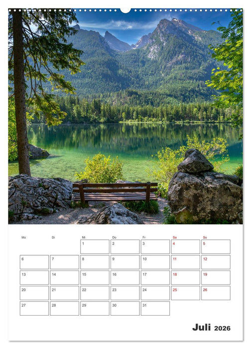 Oberbayerische Alpen (CALVENDO Premium Wandkalender 2026)