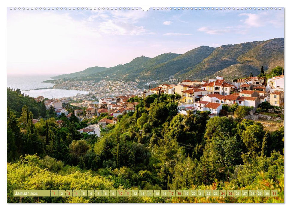 Samos. Griechische Inselschönheit (CALVENDO Wandkalender 2026)