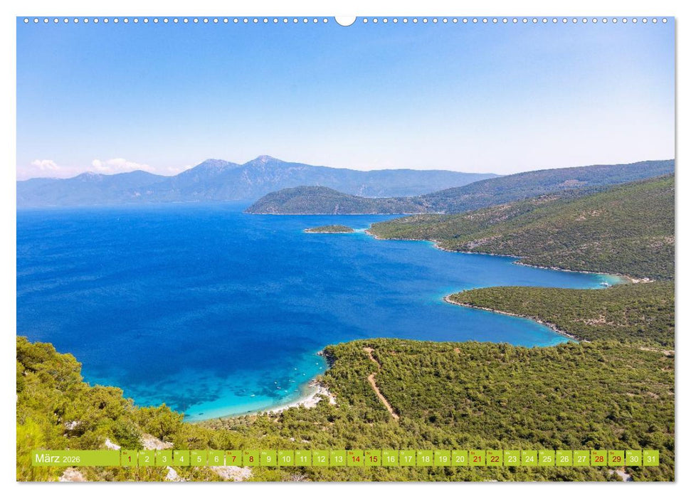 Samos. Griechische Inselschönheit (CALVENDO Wandkalender 2026)