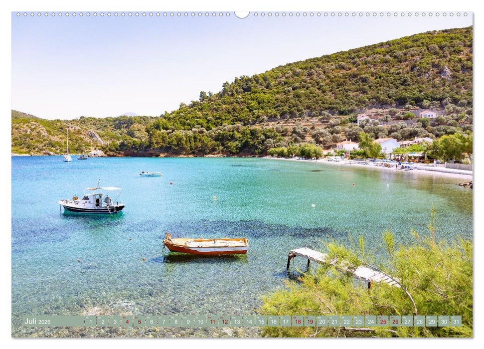 Samos. Griechische Inselschönheit (CALVENDO Premium Wandkalender 2026)