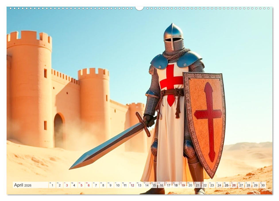 Krieger - Im Wandel der Zeit (CALVENDO Premium Wandkalender 2026)