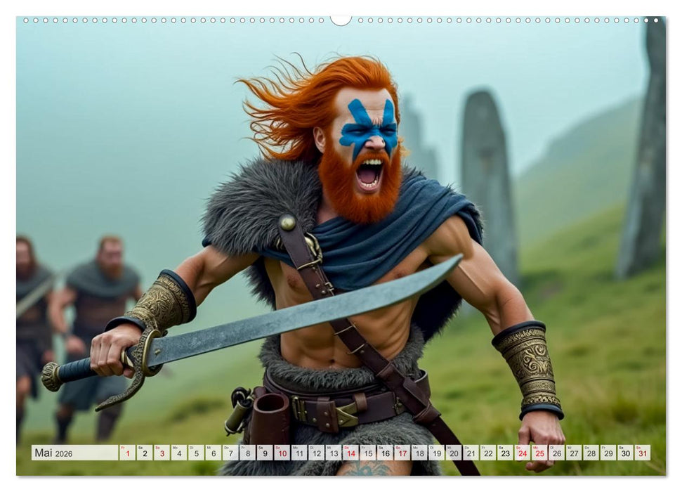 Krieger - Im Wandel der Zeit (CALVENDO Premium Wandkalender 2026)