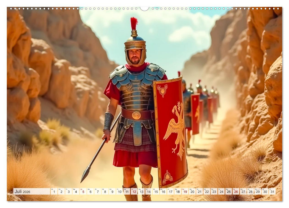 Krieger - Im Wandel der Zeit (CALVENDO Premium Wandkalender 2026)