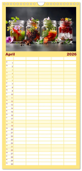 Küchenkalender Glaswerk (CALVENDO Familienplaner 2026)