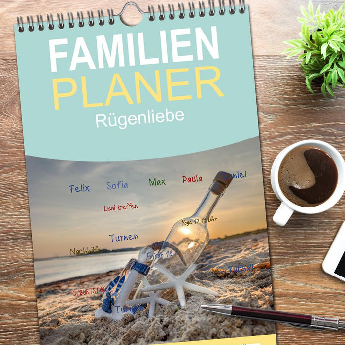 Rügenliebe (CALVENDO Familienplaner 2026)
