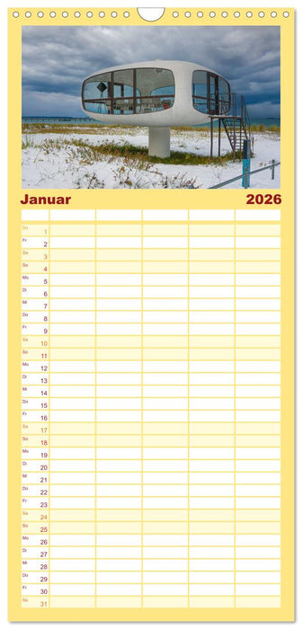 Rügenliebe (CALVENDO Familienplaner 2026)