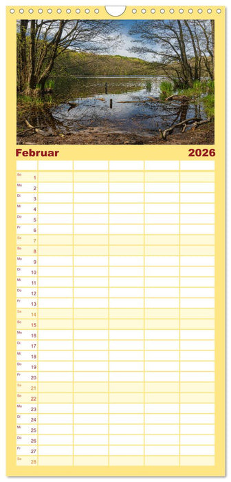 Rügenliebe (CALVENDO Familienplaner 2026)