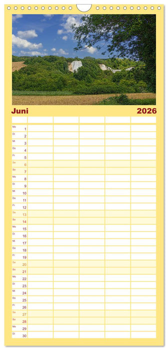 Rügenliebe (CALVENDO Familienplaner 2026)