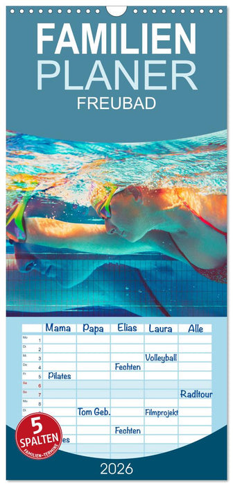 FREUBAD (CALVENDO Familienplaner 2026)