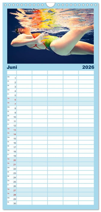 FREUBAD (CALVENDO Familienplaner 2026)