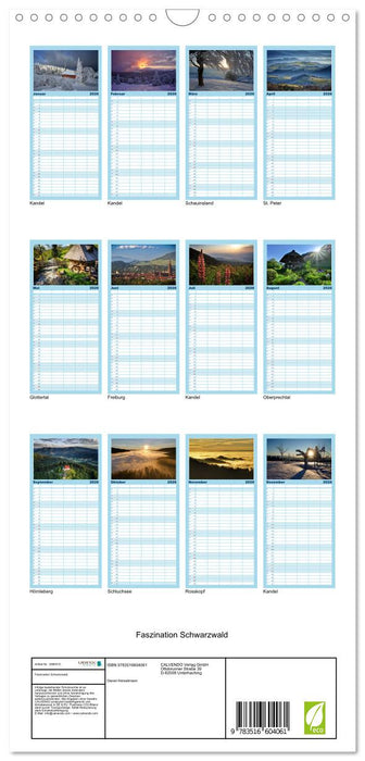 Faszination Schwarzwald (CALVENDO Familienplaner 2026)