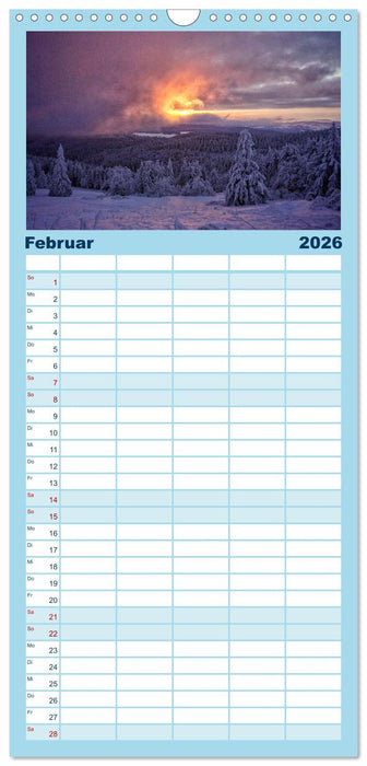 Faszination Schwarzwald (CALVENDO Familienplaner 2026)