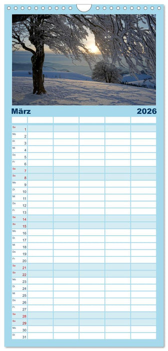 Faszination Schwarzwald (CALVENDO Familienplaner 2026)