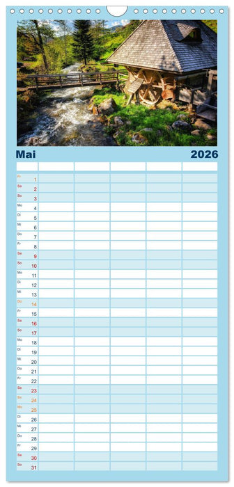 Faszination Schwarzwald (CALVENDO Familienplaner 2026)