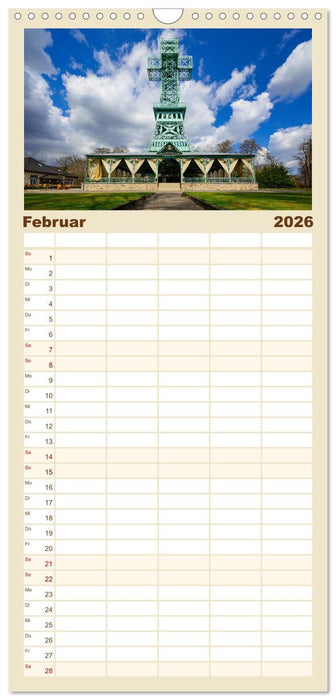 Fotospots in Deutschland (CALVENDO Familienplaner 2026)