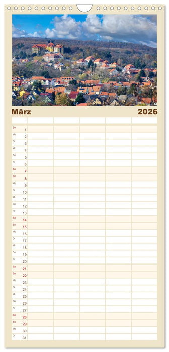 Fotospots in Deutschland (CALVENDO Familienplaner 2026)