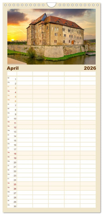 Fotospots in Deutschland (CALVENDO Familienplaner 2026)