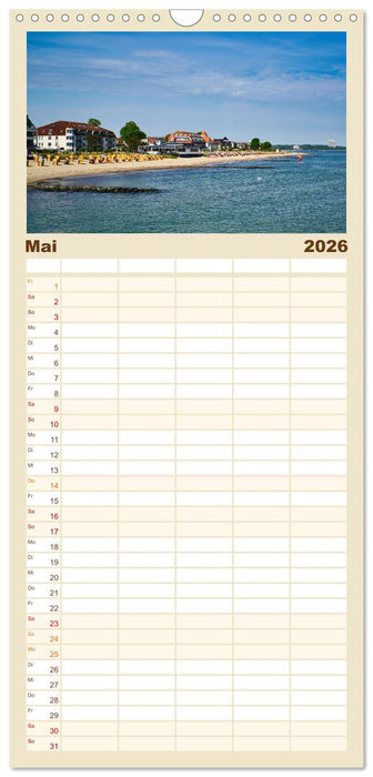 Fotospots in Deutschland (CALVENDO Familienplaner 2026)