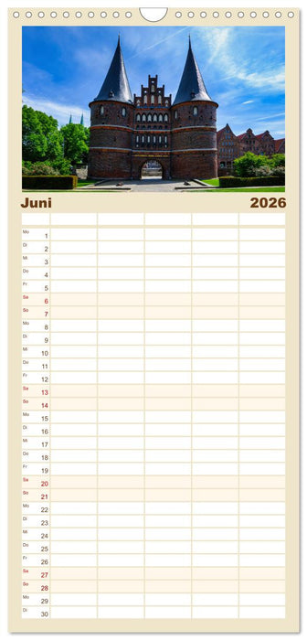 Fotospots in Deutschland (CALVENDO Familienplaner 2026)