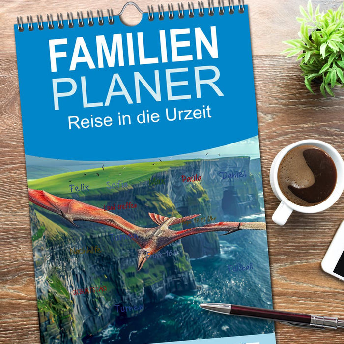 Reise in die Urzeit (CALVENDO Familienplaner 2026)