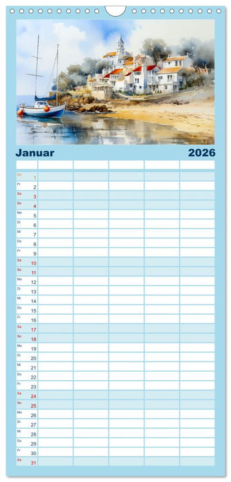 Portugal mein Traum (CALVENDO Familienplaner 2026)