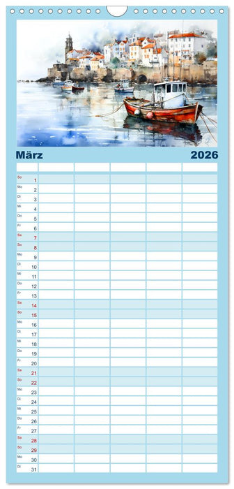 Portugal mein Traum (CALVENDO Familienplaner 2026)