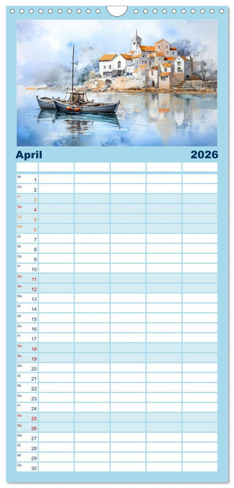 Portugal mein Traum (CALVENDO Familienplaner 2026)