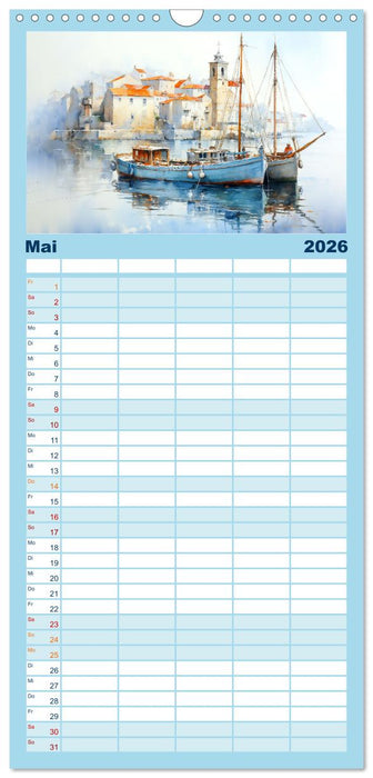 Portugal mein Traum (CALVENDO Familienplaner 2026)