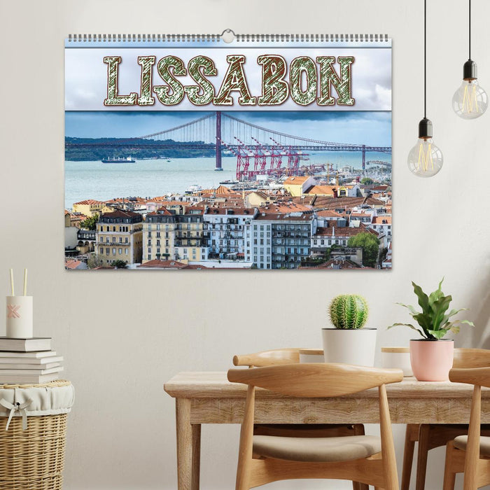 Mein Lissabon (CALVENDO Wandkalender 2026)