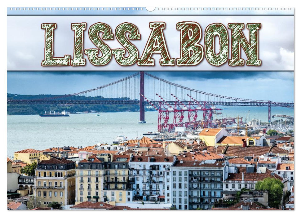 Mein Lissabon (CALVENDO Wandkalender 2026)