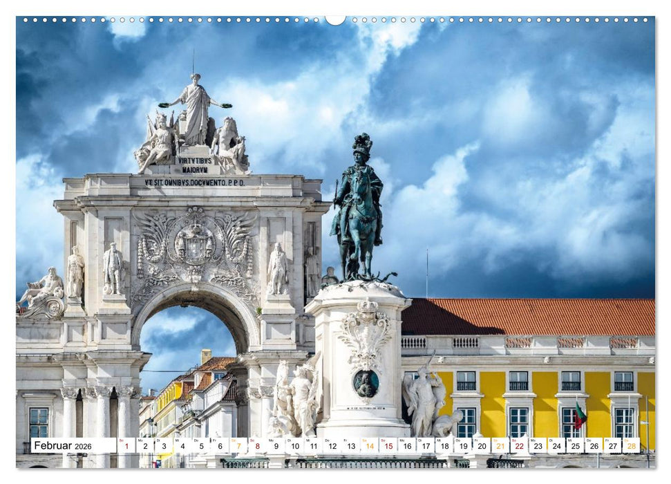 Mein Lissabon (CALVENDO Wandkalender 2026)