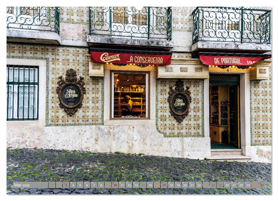 Mein Lissabon (CALVENDO Wandkalender 2026)