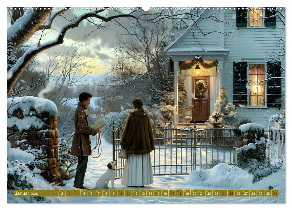 Bücher, Liebe und ein kleiner Hund (CALVENDO Wandkalender 2026)