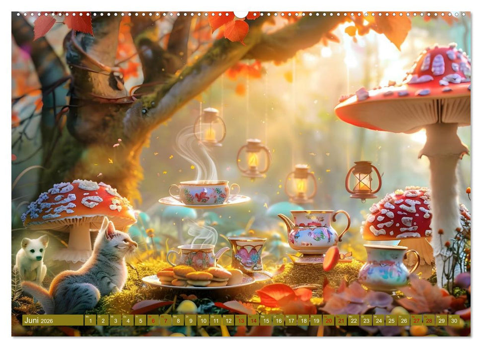 Bücher, Liebe und ein kleiner Hund (CALVENDO Wandkalender 2026)