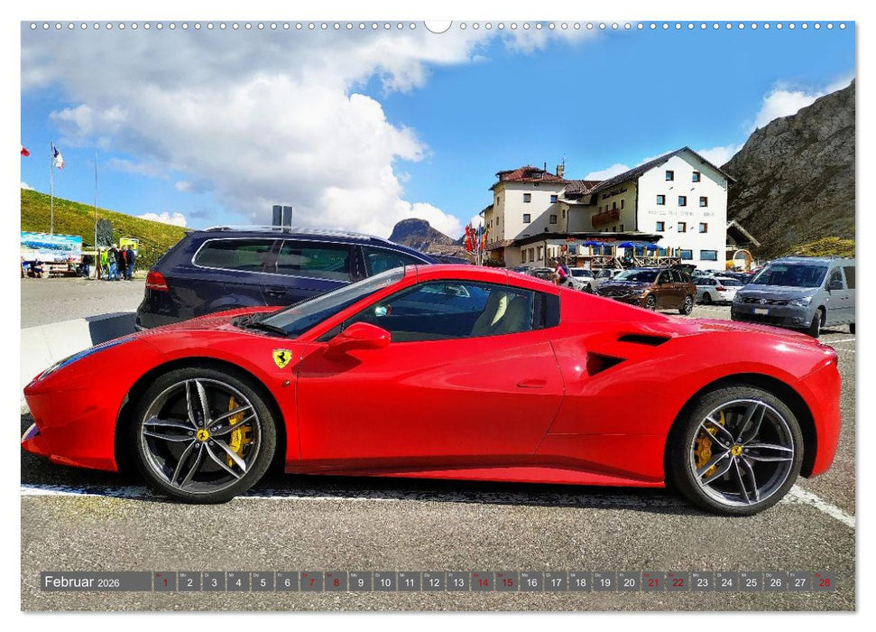 Muscle Cars, Geschwindigkeit und Leidenschaft (CALVENDO Premium Wandkalender 2026)