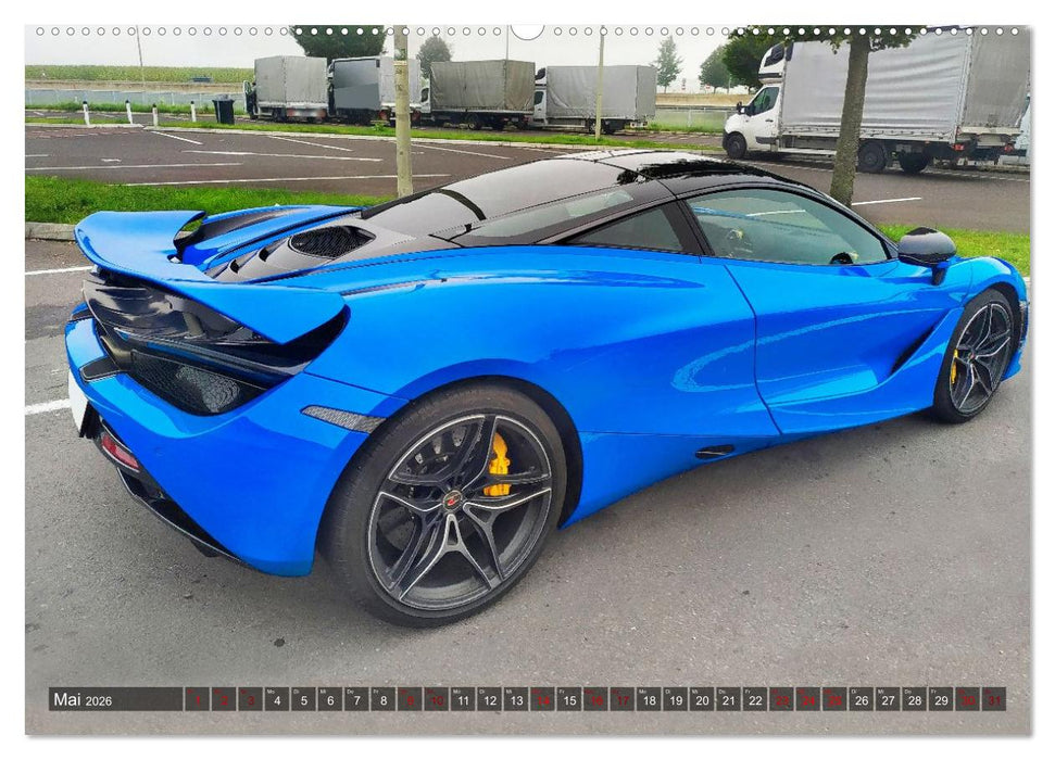 Muscle Cars, Geschwindigkeit und Leidenschaft (CALVENDO Premium Wandkalender 2026)