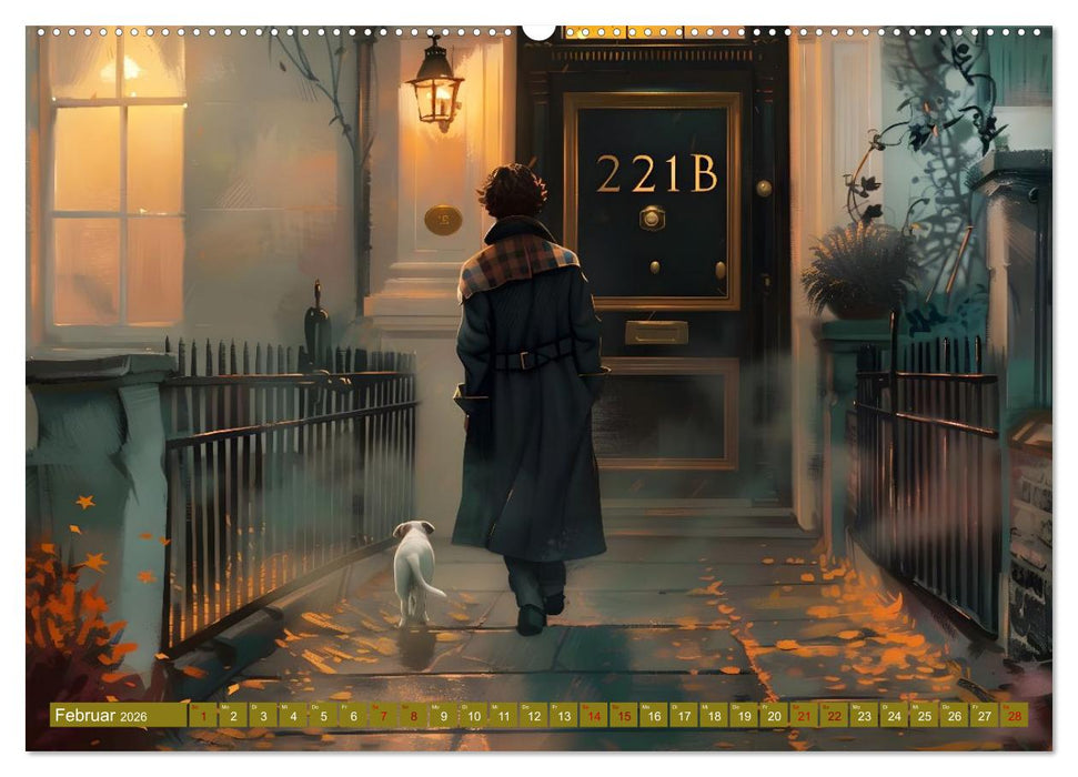 Bücher, Liebe und ein kleiner Hund (CALVENDO Premium Wandkalender 2026)