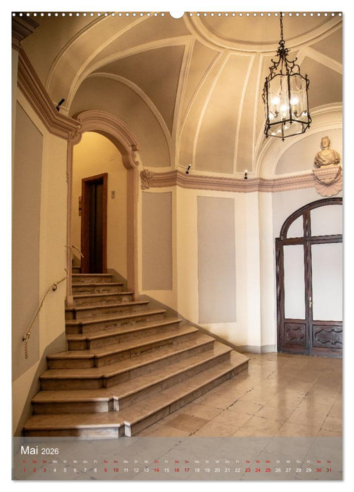 Turin. Geschichte und Architektur. (CALVENDO Wandkalender 2026)