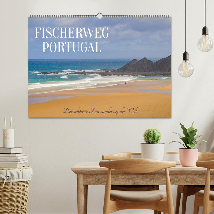 Fischerweg Portugal (CALVENDO Wandkalender 2026)