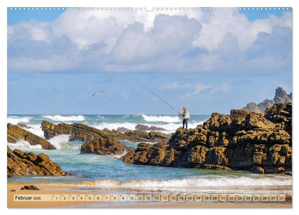 Fischerweg Portugal (CALVENDO Wandkalender 2026)