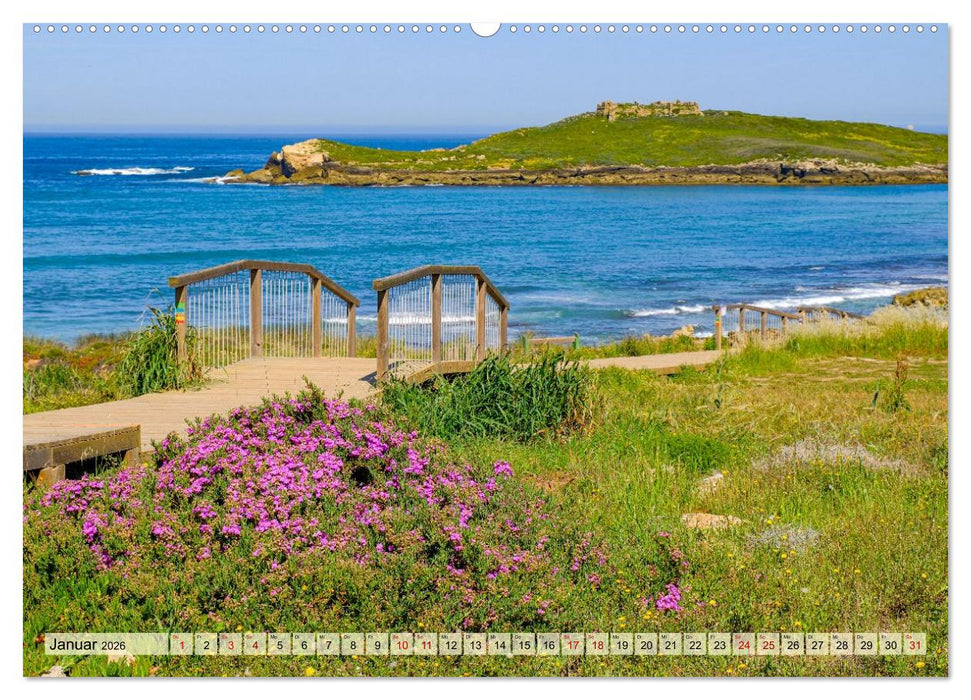 Fischerweg Portugal (CALVENDO Premium Wandkalender 2026)
