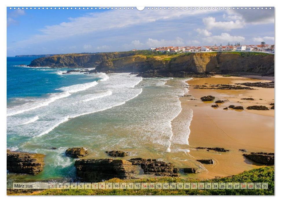 Fischerweg Portugal (CALVENDO Premium Wandkalender 2026)
