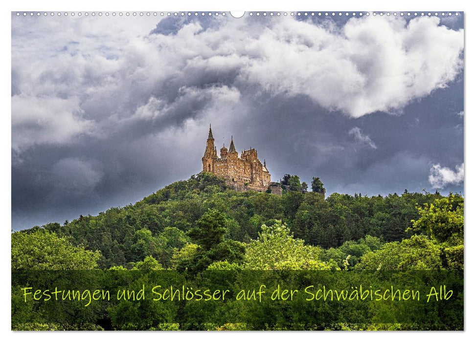 Festungen und Schlösser auf der Schwäbischen Alb (CALVENDO Wandkalender 2026)