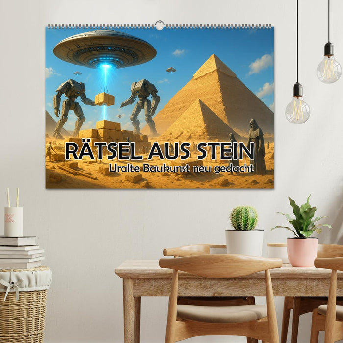 Rätsel aus Stein - Uralte Baukunst neu gedacht (CALVENDO Wandkalender 2026)