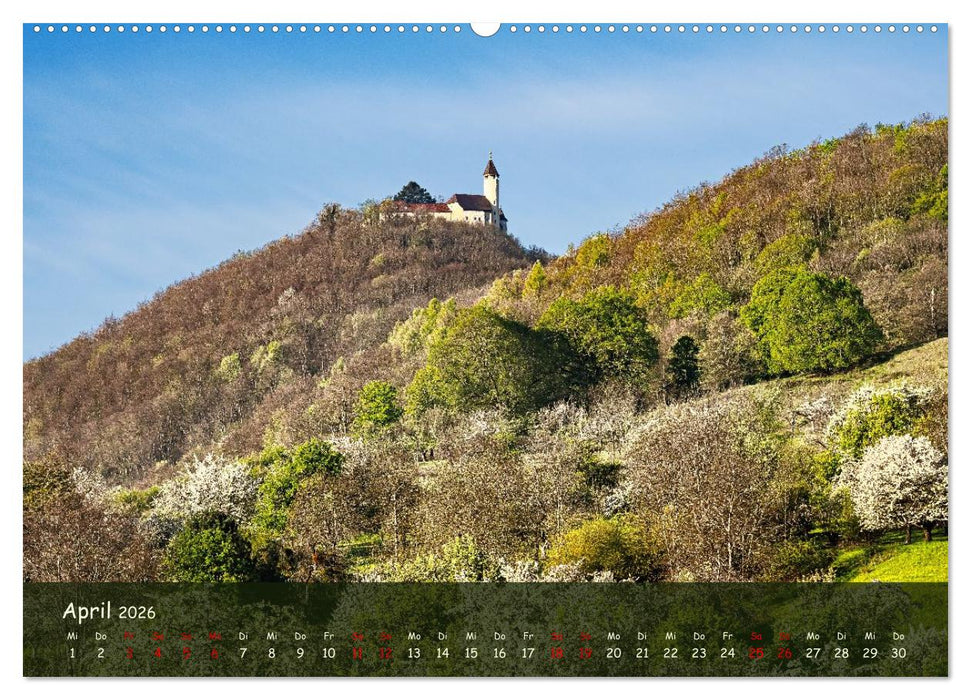 Festungen und Schlösser auf der Schwäbischen Alb (CALVENDO Premium Wandkalender 2026)