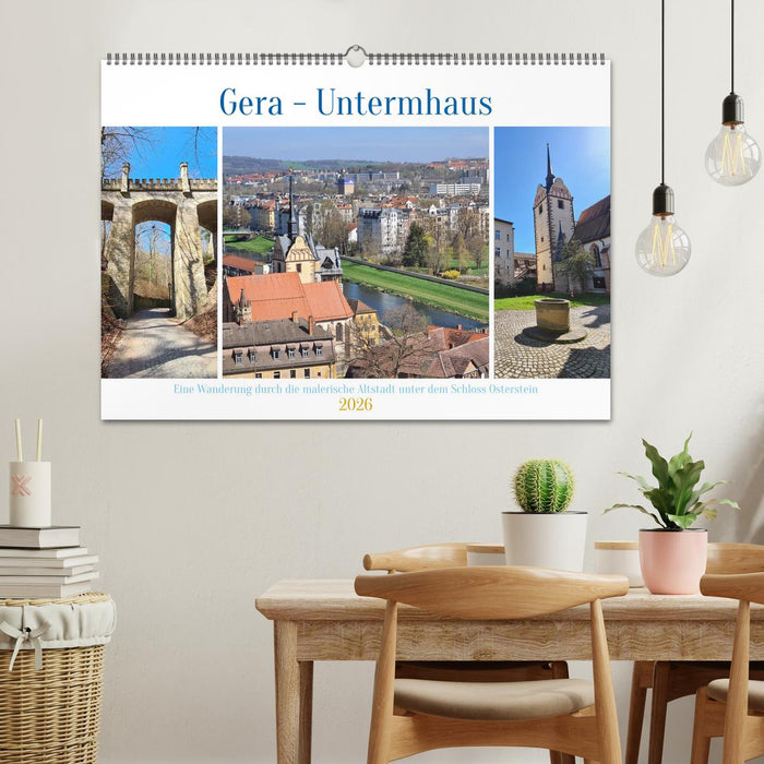 Gera - Untermhaus (CALVENDO Wandkalender 2026)