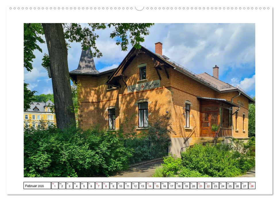 Gera - Untermhaus (CALVENDO Premium Wandkalender 2026)