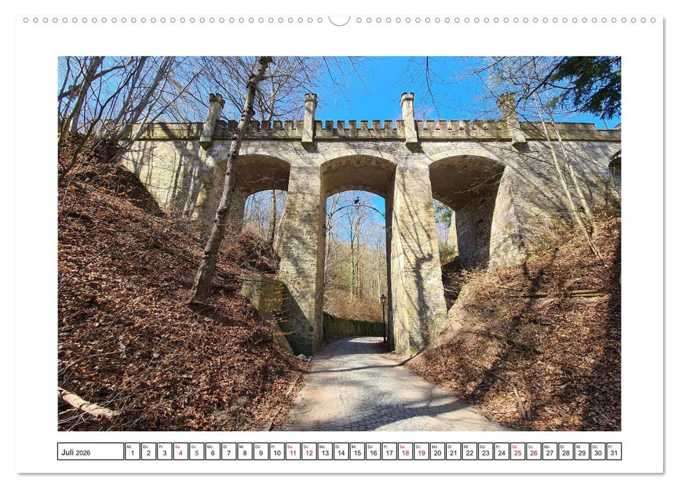 Gera - Untermhaus (CALVENDO Premium Wandkalender 2026)