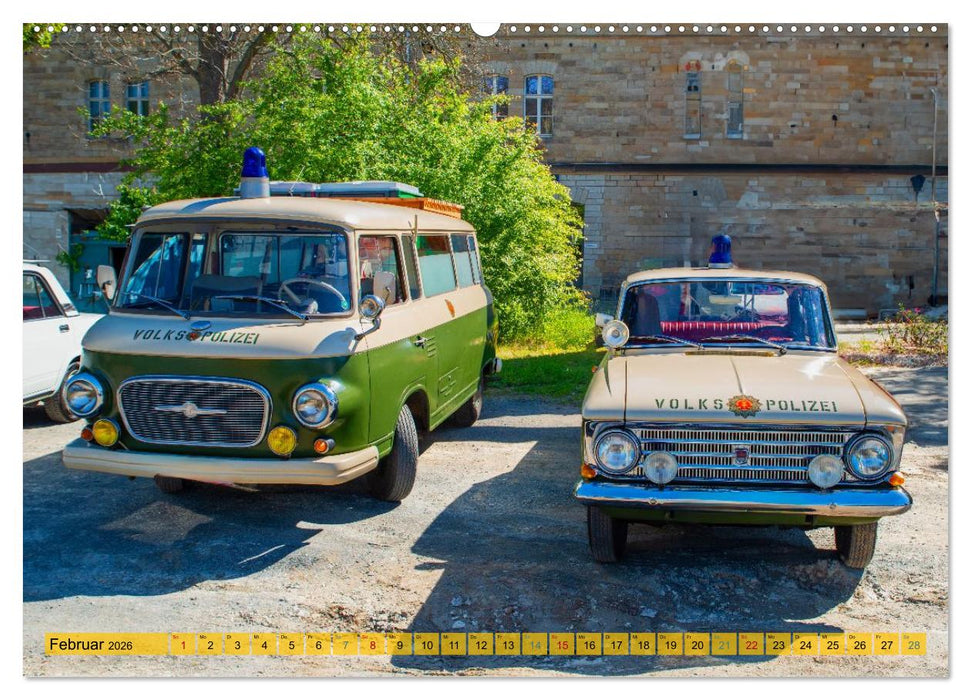 Duroplast & Diesel - DDR Fahrzeuge die keiner vergisst von Tanja Riedel (CALVENDO Premium Wandkalender 2026)