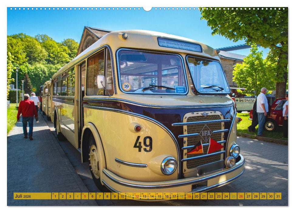 Duroplast & Diesel - DDR Fahrzeuge die keiner vergisst von Tanja Riedel (CALVENDO Premium Wandkalender 2026)